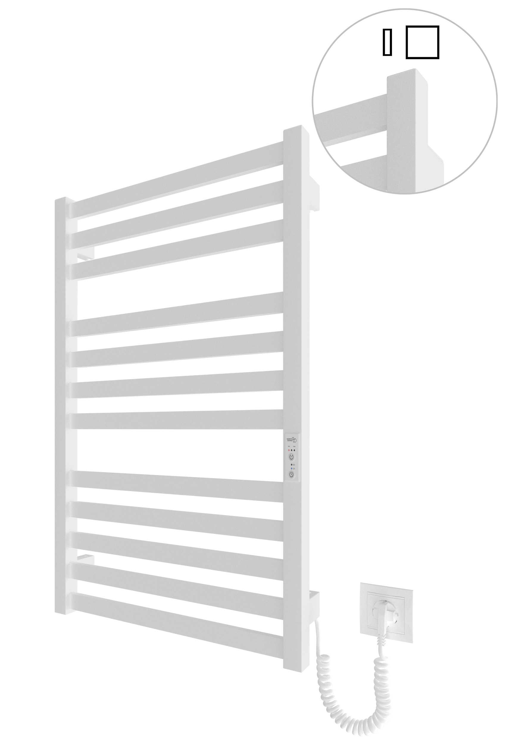 HF Oxford білий мат