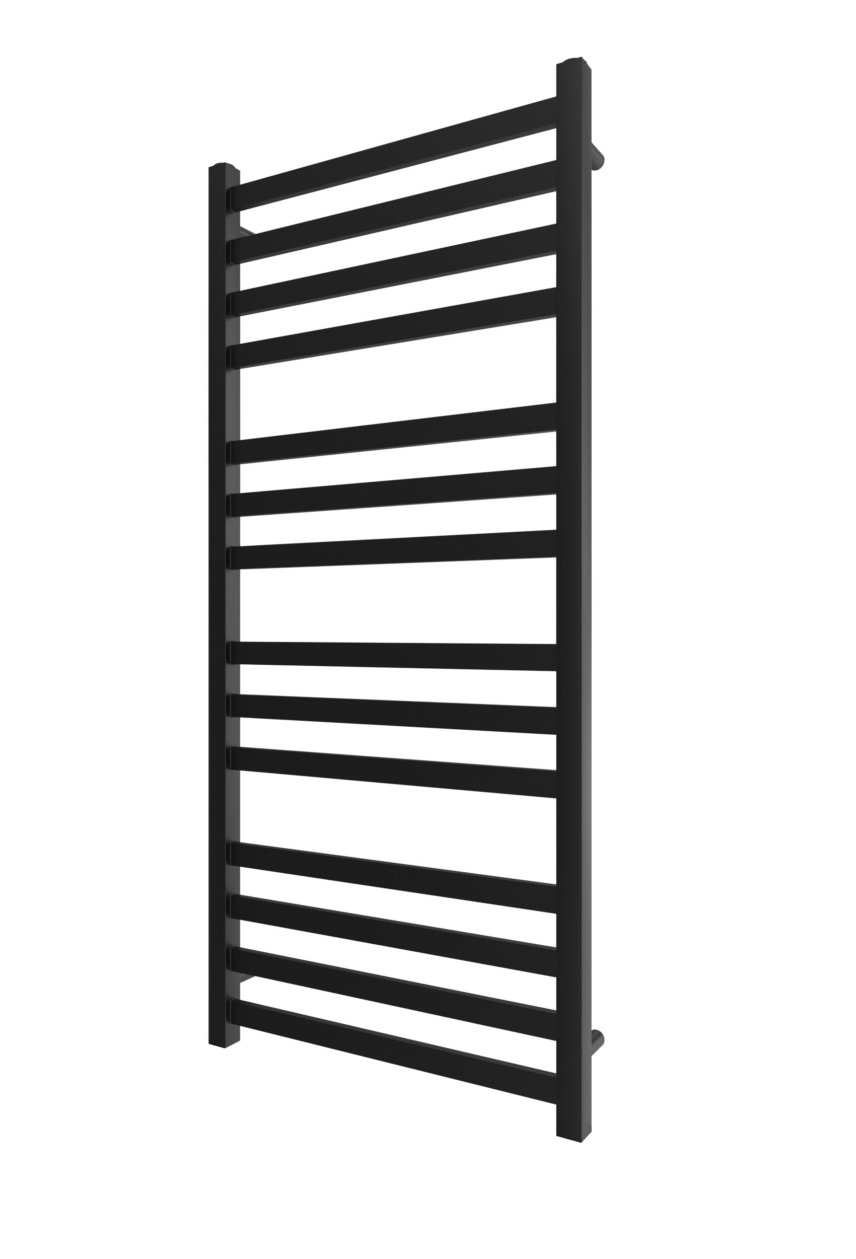 Водяна рушникосушарка INOX Чикаго 1170х530/500 чорний мат