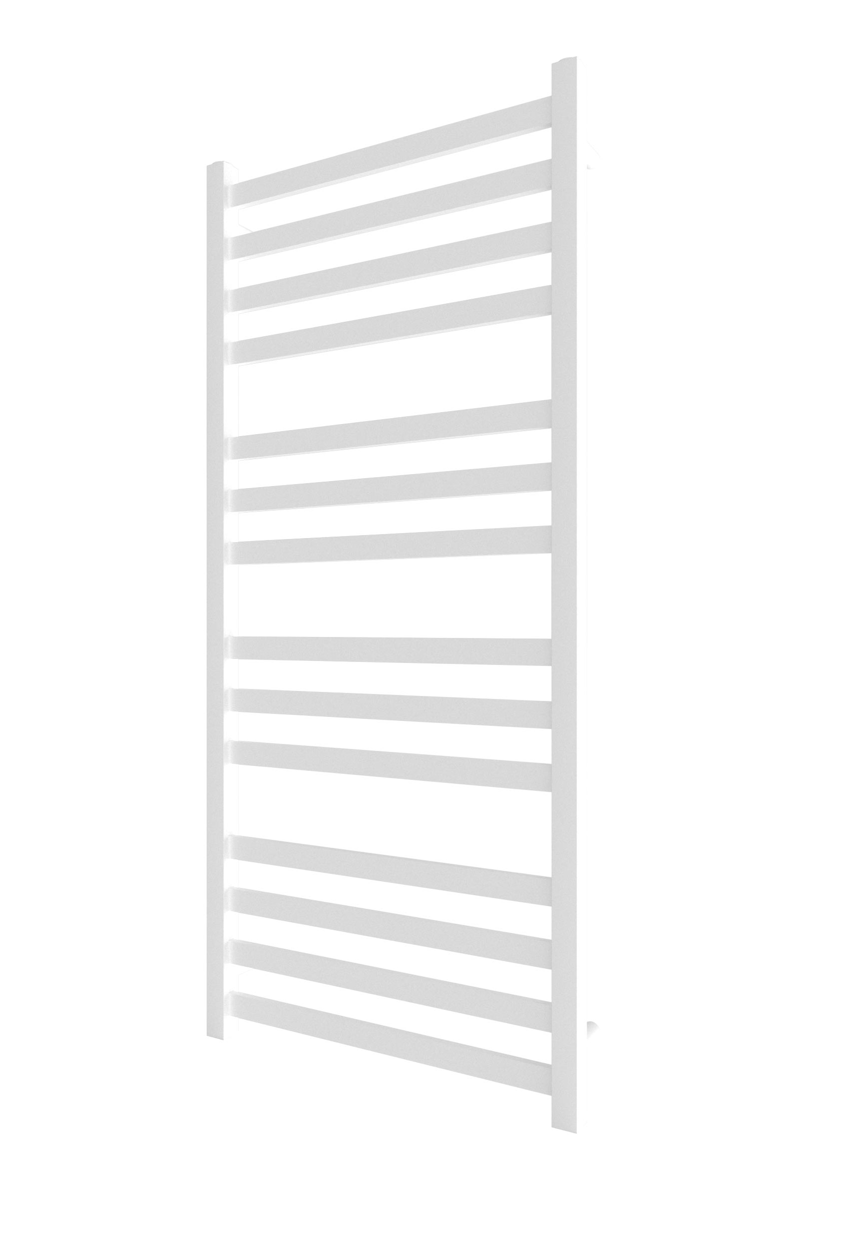 Водяна рушникосушарка INOX Чикаго 1170х530/500 білий мат