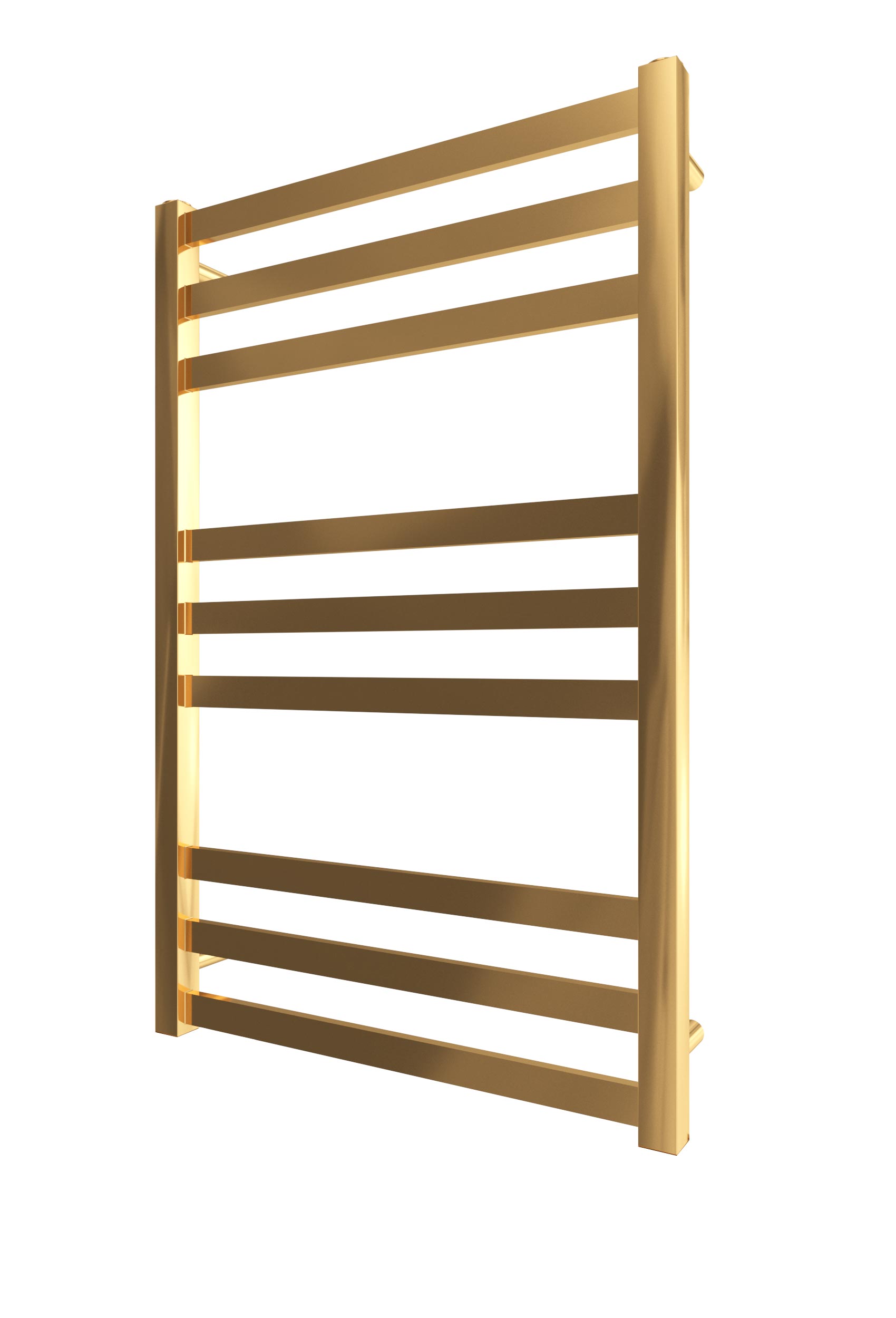 Водяна рушникосушарка INOX Чикаго 770х530/500 золото лайт