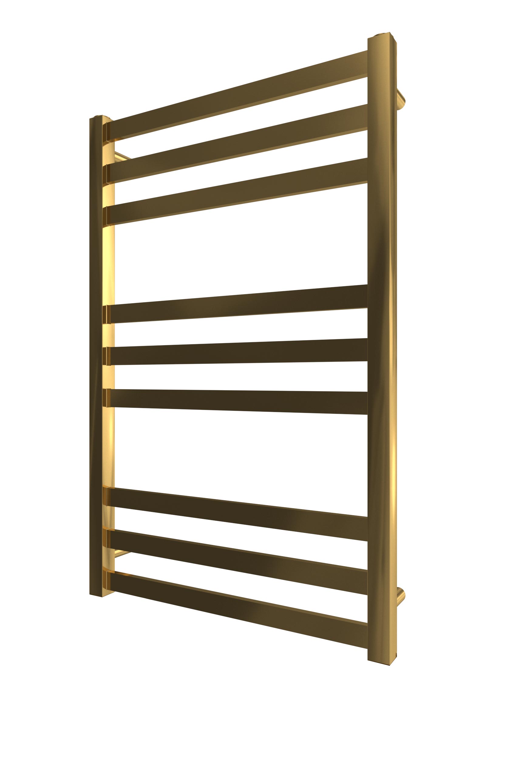 Водяна рушникосушарка INOX Чикаго 770х530/500 золото