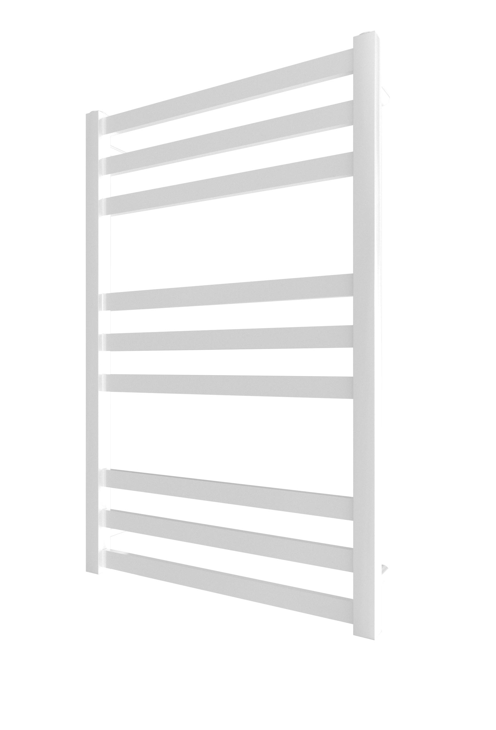 Водяна рушникосушарка INOX Чикаго 770х530/500 білий глянець