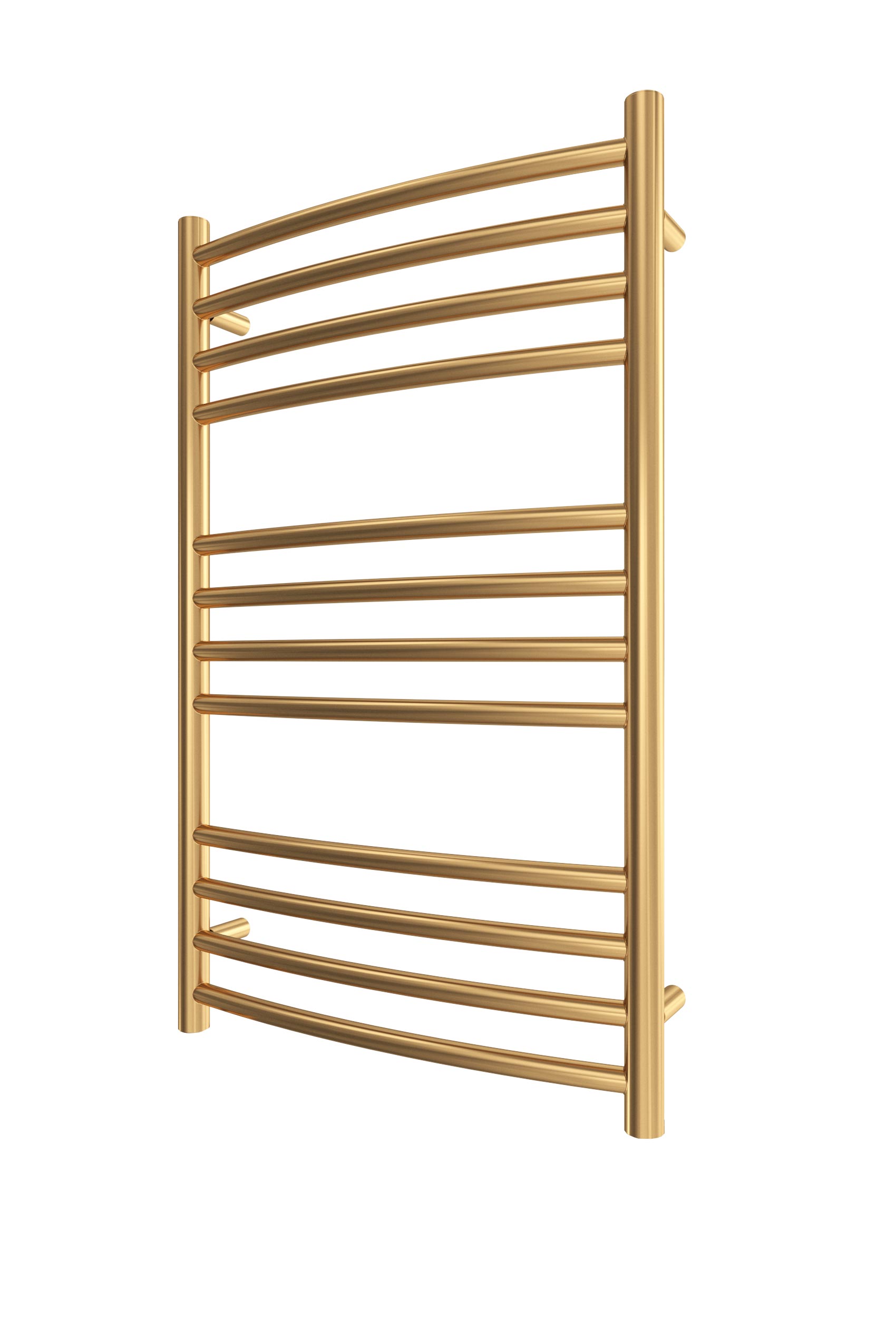 Водяна рушникосушарка INOX Фенікс 770х430/400 золото лайт сатин