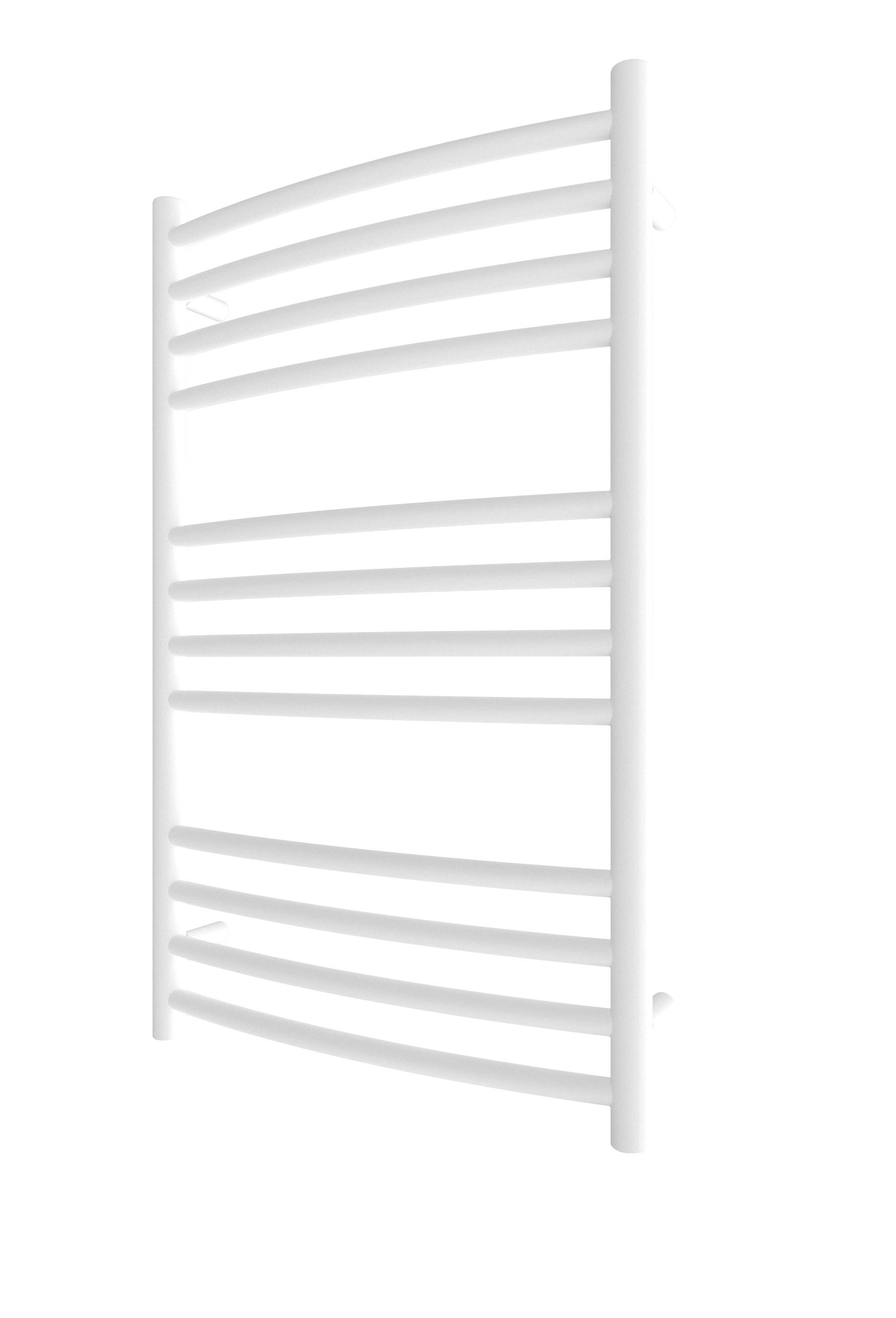 Водяна рушникосушарка INOX Фенікс 770х430/400 білий мат