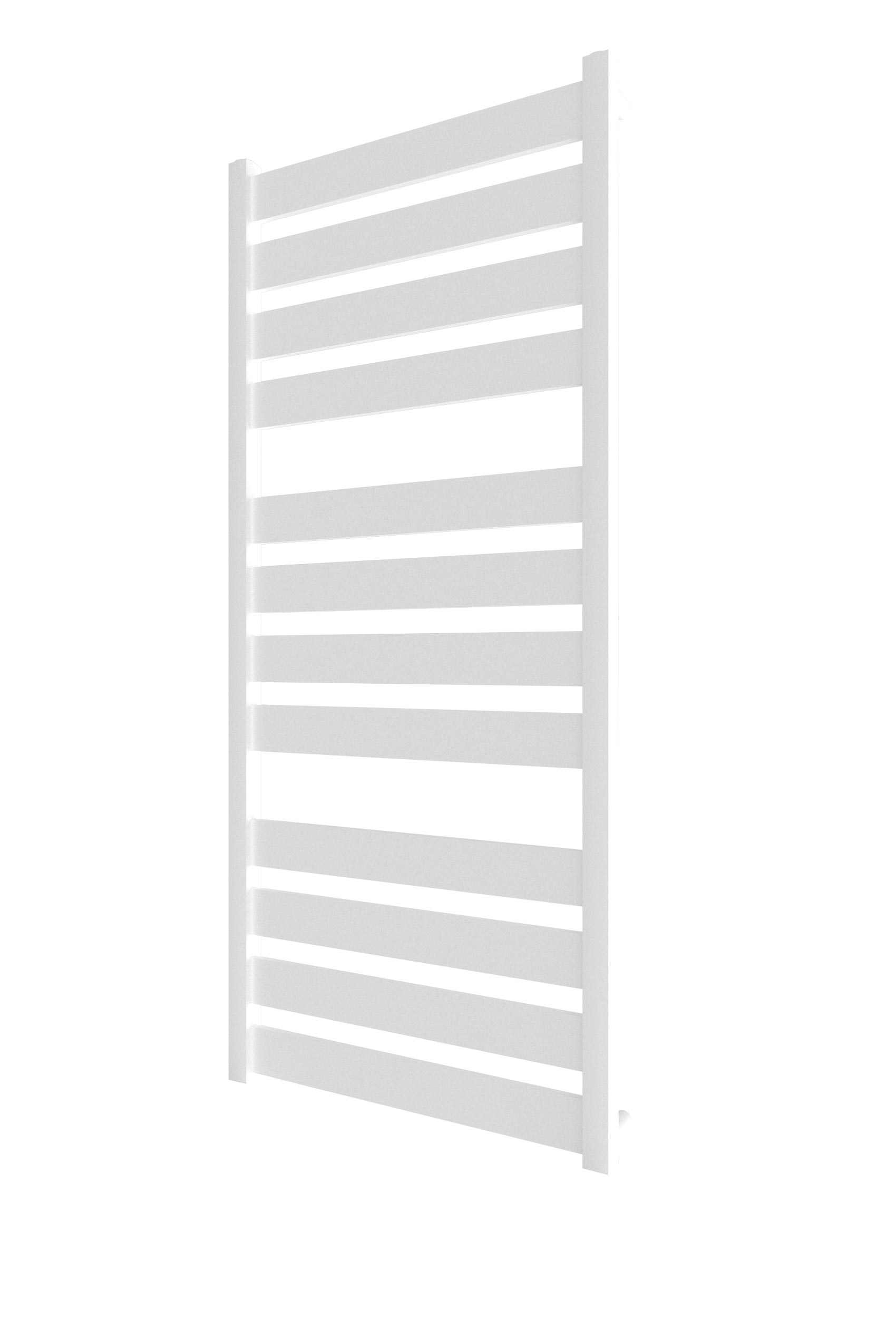 Водяна рушникосушарка INOX Санті 1170х530/500 білий мат