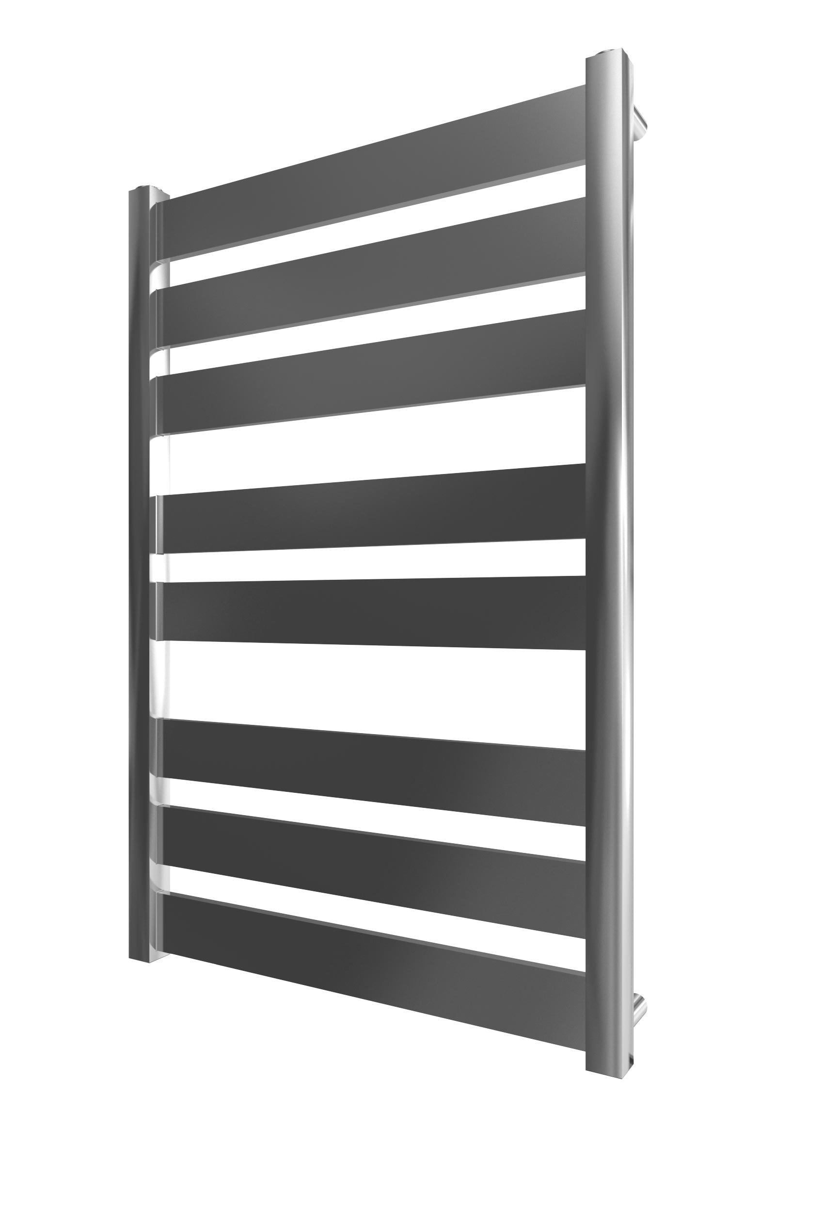 Водяна рушникосушарка INOX Санті 770х530/500 покриття сатин