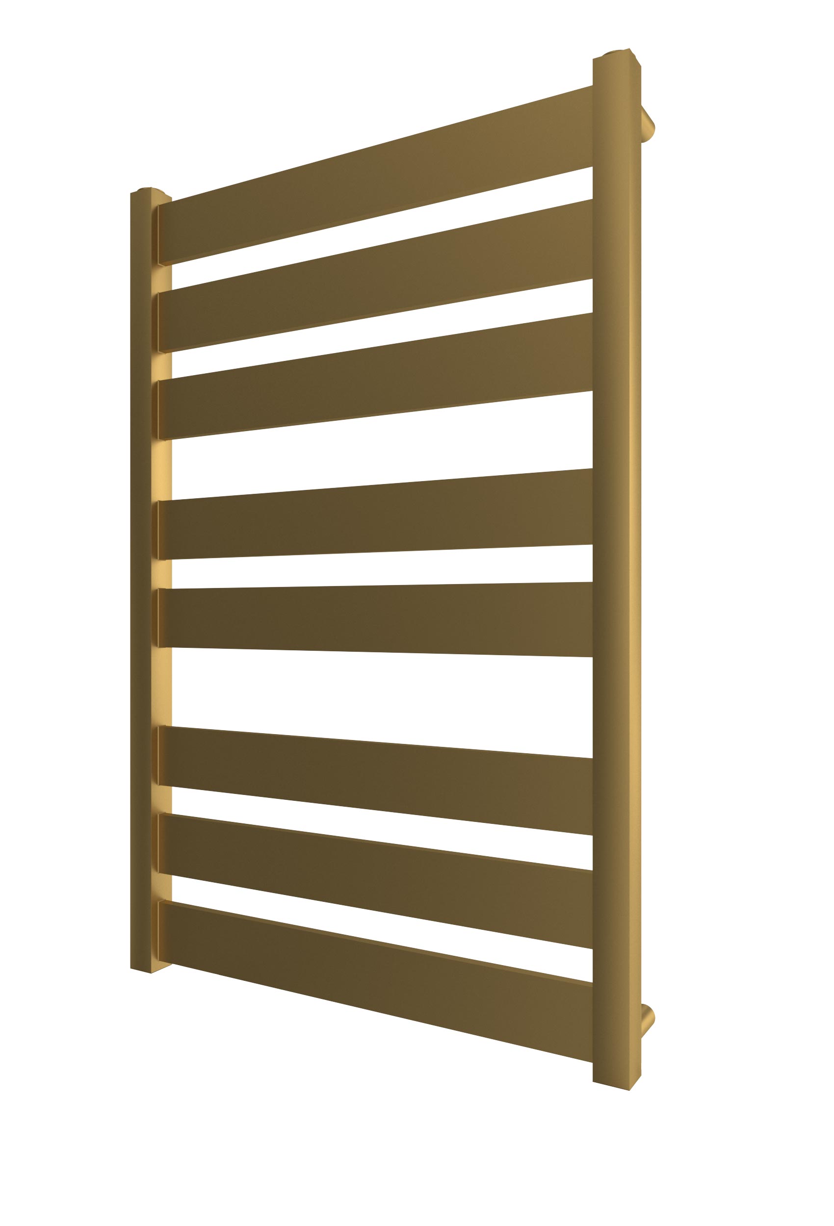 Водяна рушникосушарка INOX Санті 770х530/500 золото сатин