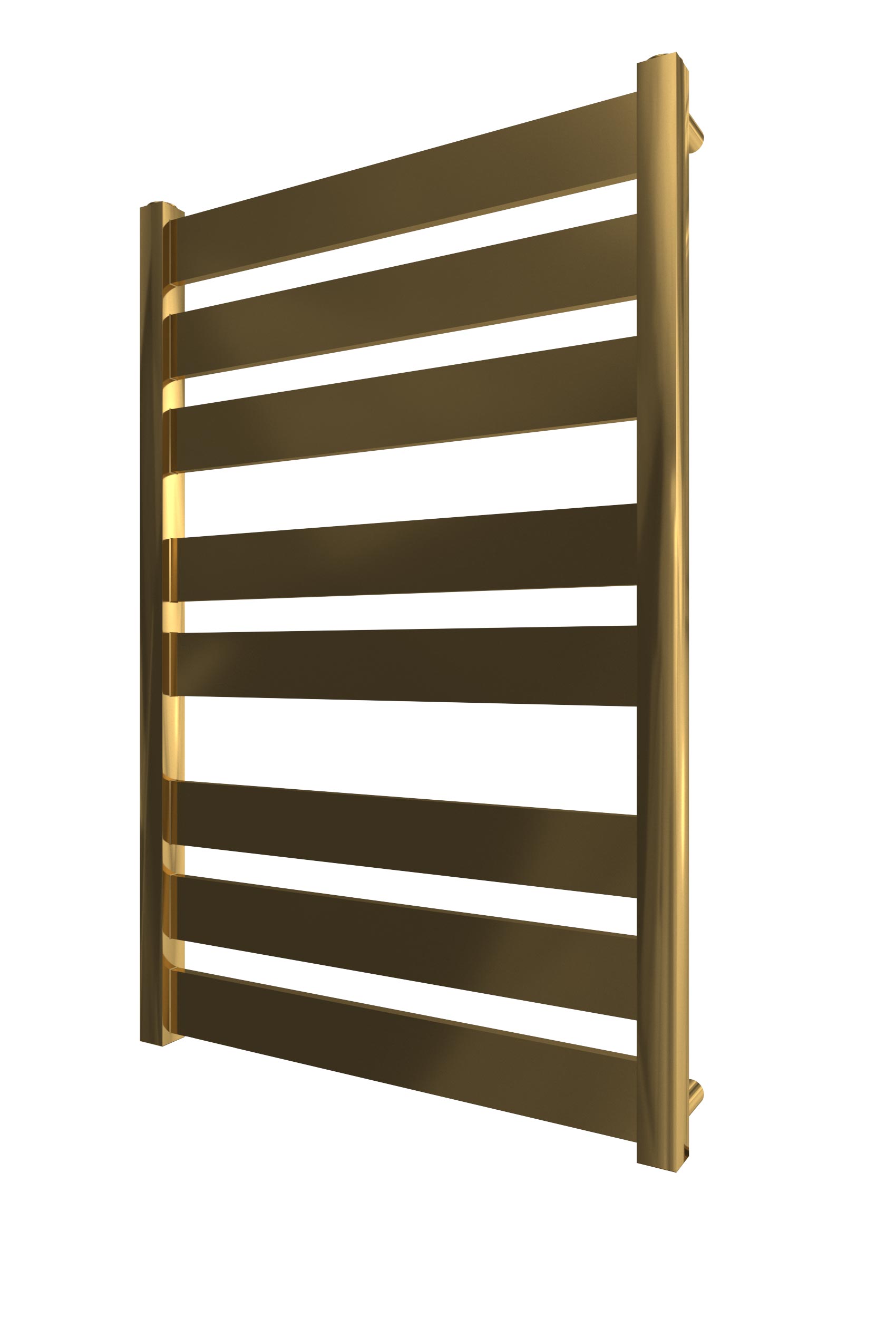 Водяна рушникосушарка INOX Санті 770х530/500 золото