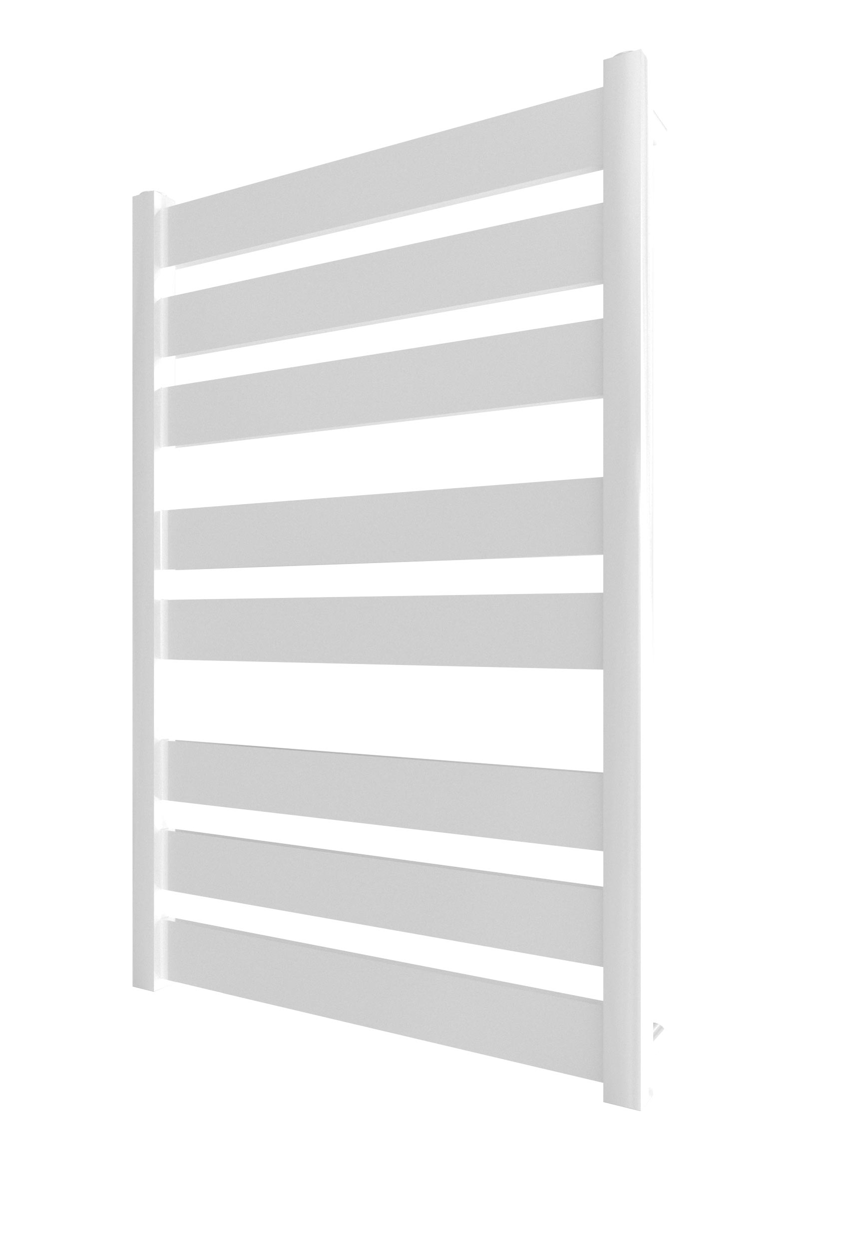 Водяна рушникосушарка INOX Санті 770х530/500 білий глянець